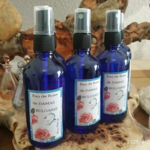 Eau merveille de Rose Damas Bio 100 ml.